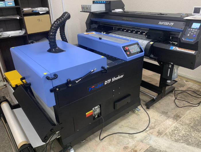 印章業、M社様／ Mimaki TxF150-75導入