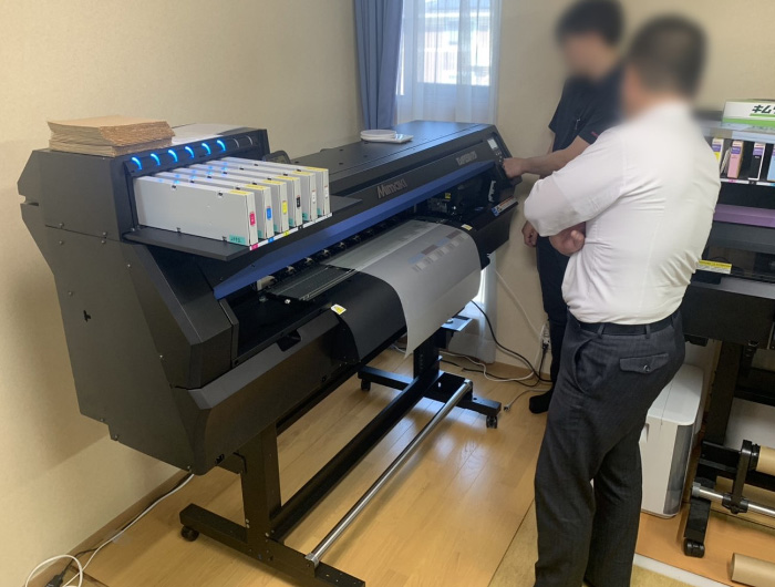 印刷業、M社様／ Mimaki TxF150-75導入