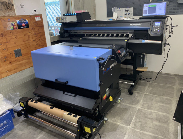 ダンススクール業、H社様／ Mimaki TxF150-75導入