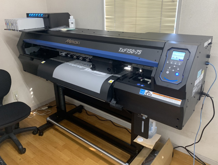 ユニフォーム業、S社様／ Mimaki TxF150-75導入